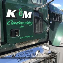Vinyl lettering, truck graphics, commercial vehicle advertising, truck signs, morris county nj, kenvil nj