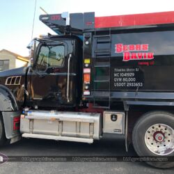 truck lettering, vinyl graphics, vehicle signs, commercial vehicle advertising, morris county nj, kenvil new jersey, 3M graphics