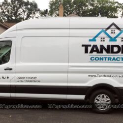 van graphics, truck lettering, vinyl graphics, vehicle signs, commercial vehicle advertising, morris county nj, kenvil new jersey, 3M graphics