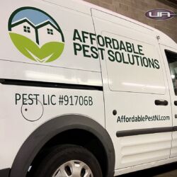 UA graphics, 3M wrap, van graphics, fleet lettering, vinyl wrap, truck signs, commercial vehicle advertising, morris county nj, kenvil new jersey, NJ truck lettering