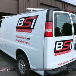 van lettering, fleet graphics, truck signs, commercial vehicle advertising, 3M graphics, morris county nj, Kenvil new jersey, north jersey lettering