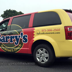 3M vinyl wrap van graphics vehicle signs kenvil nj morris county new jersey