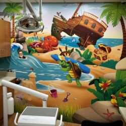 wall wrap, 3M graphics, vinyl wrap, 3m wrap, morris county, NJ graphics, commercial graphics, wall murals, the ultimate alphabet, uagraphics, kenvil nj