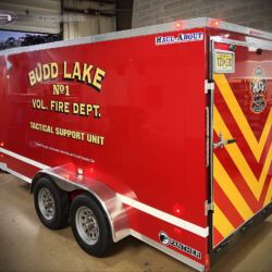 NJ Truck Lettering, UA graphics, Vinyl lettering, 3m reflective graphics, Emergency vehicle graphics, Fire Dept lettering, morris county nj, kenvil nj