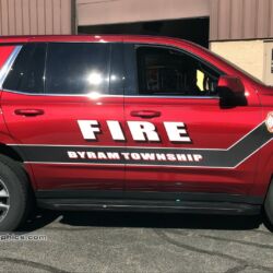 the Ultimate Alphabet, 3M wrap, NJ Truck Lettering, UA graphics, Vinyl lettering, 3m reflective graphics, Emergency vehicle graphics, Fire Dept lettering, morris county nj, kenvil nj