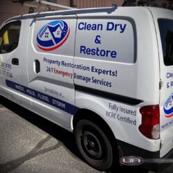 UA graphics, 3M wrap, van graphics, fleet lettering, vinyl wrap, truck signs, commercial vehicle advertising, morris county nj, kenvil new jersey, NJ truck lettering