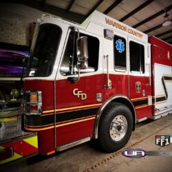 NJ Truck Lettering, UA graphics, UA wraps, Vinyl lettering, 3m reflective graphics, Emergency vehicle graphics, Fire Dept lettering, morris county nj, kenvil nj