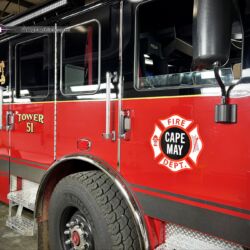 NJ Truck Lettering, UA graphics, UA wraps, Vinyl lettering, 3m reflective graphics, Emergency vehicle graphics, Fire Dept lettering, morris county nj, kenvil nj