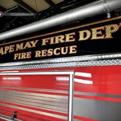 NJ Truck Lettering, UA graphics, UA wraps, Vinyl lettering, 3m reflective graphics, Emergency vehicle graphics, Fire Dept lettering, morris county nj, kenvil nj