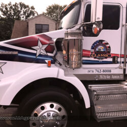 Tow Truck graphics vinyl lettering kenvil morris county NJ signs