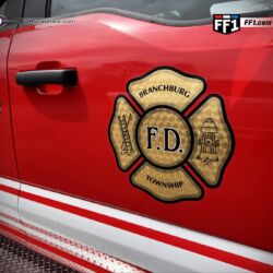 NJ Truck Lettering, UA graphics, UA wraps, Vinyl lettering, 3m reflective graphics, Emergency vehicle graphics, Fire Dept lettering, morris county nj, kenvil nj