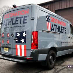 UA graphics, 3M wrap, van graphics, fleet lettering, vinyl wrap, truck signs, commercial vehicle advertising, morris county nj, kenvil new jersey, NJ truck lettering