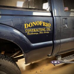 UA Graphics, Vinyl lettering, truck graphics, fleet graphics, commercial vehicle advertising, truck signs, morris county nj, kenvil nj
