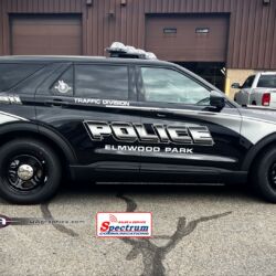 NJ Truck Lettering, UA graphics, UA wraps, Vinyl lettering, 3m reflective graphics, Emergency vehicle graphics, Police Dept lettering, morris county nj, kenvil nj
