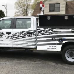 UA Graphics, 3mwrap, Vinyl lettering, truck graphics, fleet graphics, commercial vehicle advertising, truck signs, morris county nj, kenvil nj