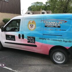 van wraps, 3M wrap, vinyl wraps,truck lettering, vinyl graphics, truck signs, vehicle advertising, commercial graphics, north jersey, morris county nj, kenvil