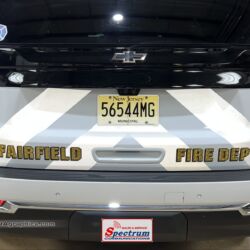 NJ Truck Lettering, UA graphics, UA wraps, Vinyl lettering, 3m reflective graphics, Emergency vehicle graphics, Fire Dept lettering, morris county nj, kenvil nj