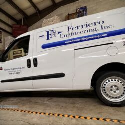 UA graphics, 3M wrap, van graphics, fleet lettering, vinyl wrap, truck signs, commercial vehicle advertising, morris county nj, kenvil new jersey, NJ truck lettering
