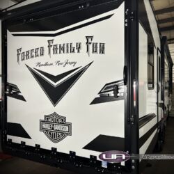 the Ultimate Alphabet, UA Graphics, Vinyl lettering, truck graphics, fleet graphics, commercial vehicle advertising, truck signs, morris county nj, kenvil nj