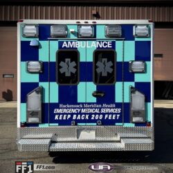 the Ultimate Alphabet, 3M wrap, NJ Truck Lettering, UA graphics, Vinyl lettering, 3m reflective graphics, Emergency vehicle graphics, Ambulance graphics, morris county nj, kenvil nj