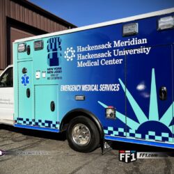 the Ultimate Alphabet, 3M wrap, NJ Truck Lettering, UA graphics, Vinyl lettering, 3m reflective graphics, Emergency vehicle graphics, Ambulance graphics, morris county nj, kenvil nj