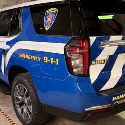 NJ Truck Lettering, UA graphics, Vinyl lettering, 3m reflective graphics, Emergency vehicle graphics, Fire Dept lettering, morris county nj, kenvil nj