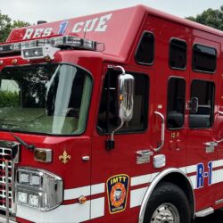 Fire Truck Graphics, NJ Truck Lettering, UA graphics, UA wraps, Vinyl lettering, 3m reflective graphics, Emergency vehicle graphics, Fire Dept lettering, morris county nj, kenvil nj