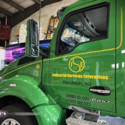 the Ultimate Alphabet, UA Graphics, Vinyl lettering, truck graphics, fleet graphics, commercial vehicle advertising, truck signs, morris county nj, kenvil nj, Commercial truck lettering