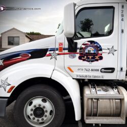 the Ultimate Alphabet, UA Graphics, Vinyl lettering, truck graphics, fleet graphics, commercial vehicle advertising, truck signs, morris county nj, kenvil nj