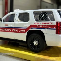 NJ Truck Lettering, UA graphics, Vinyl lettering, 3m reflective graphics, Emergency vehicle graphics, Fire Dept lettering, morris county nj, kenvil nj