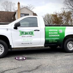 the Ultimate Alphabet, UA Graphics, Vinyl lettering, truck graphics, fleet graphics, commercial vehicle advertising, truck signs, morris county nj, kenvil nj