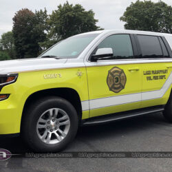 emergency vehicle graphics, fire dept lettering, vinyl graphics, 22k gold striping, 3M reflective, fleet graphics, north jersey, morris county nj, kenvil nj, vinyl lettering