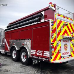 NJ Truck Lettering, UA graphics, UA wraps, Vinyl lettering, 3m reflective graphics, Emergency vehicle graphics, Fire Dept lettering, morris county nj, kenvil nj