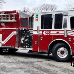 NJ Truck Lettering, UA graphics, UA wraps, Vinyl lettering, 3m reflective graphics, Emergency vehicle graphics, Fire Dept lettering, morris county nj, kenvil nj