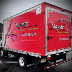 UA graphics, 3M wrap, van graphics, fleet lettering, vinyl wrap, truck signs, commercial vehicle advertising, morris county nj, kenvil new jersey, NJ truck lettering