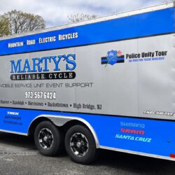 3m wrap, NJ Truck Lettering, UA graphics, UA wraps, Vinyl lettering, 3m, trailer graphics, morris county nj, kenvil nj