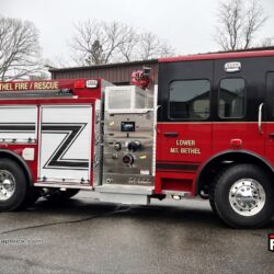 NJ Truck Lettering, UA graphics, UA wraps, Vinyl lettering, 3m reflective graphics, Emergency vehicle graphics, Fire Dept lettering, morris county nj, kenvil nj