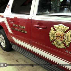 Vinyl lettering, 22k graphics, Emergency vehicle graphics, Fire Dept lettering, morris county nj, kenvil nj