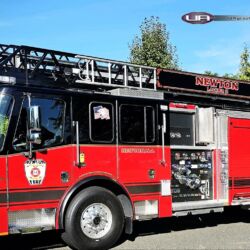 NJ Truck Lettering, UA graphics, UA wraps, Vinyl lettering, 3m reflective graphics, Emergency vehicle graphics, Fire Dept lettering, morris county nj, kenvil nj