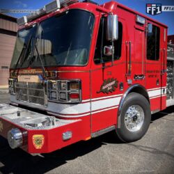 NJ Truck Lettering, UA graphics, Vinyl lettering, 3m reflective graphics, Emergency vehicle graphics, Fire Dept lettering, morris county nj, kenvil nj