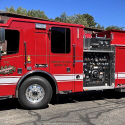 NJ Truck Lettering, UA graphics, Vinyl lettering, 3m reflective graphics, Emergency vehicle graphics, Fire Dept lettering, morris county nj, kenvil nj