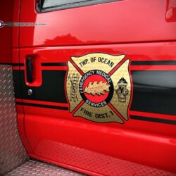 NJ Truck Lettering, UA graphics, Vinyl lettering, 3m reflective graphics, Emergency vehicle graphics, Fire Dept lettering, morris county nj, kenvil nj