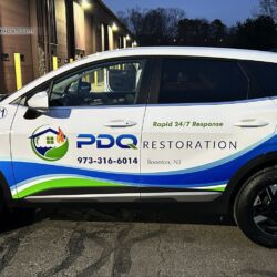 UA graphics, 3M graphics, van graphics, fleet lettering, vinyl wrap, truck signs, commercial vehicle advertising, morris county nj, kenvil new jersey, NJ truck lettering