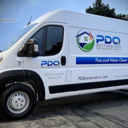 UA graphics, 3M graphics, van graphics, fleet lettering, vinyl wrap, truck signs, commercial vehicle advertising, morris county nj, kenvil new jersey, NJ truck lettering