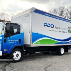 UA graphics, 3M wrap, van graphics, fleet lettering, vinyl wrap, truck signs, commercial vehicle advertising, morris county nj, kenvil new jersey, NJ truck lettering, commercial truck lettering