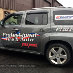 Van graphics, truck lettering, vehicle signs using 3M vinyl in Morris County Kenvil NJ