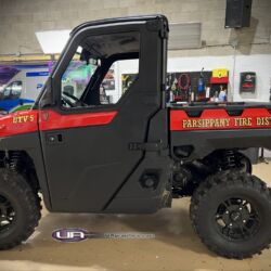 NJ Truck Lettering, UA graphics, UA wraps, Vinyl lettering, 3m reflective graphics, Emergency vehicle graphics, Fire Dept lettering, morris county nj, kenvil nj