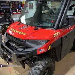 NJ Truck Lettering, UA graphics, UA wraps, Vinyl lettering, 3m reflective graphics, Emergency vehicle graphics, Fire Dept lettering, morris county nj, kenvil nj