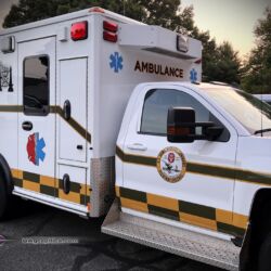 UAgraphics, EMS graphics, Ambulance graphics, Vinyl lettering, 3m reflective graphics, Emergency vehicle graphics, Fire Dept lettering, morris county nj, kenvil nj