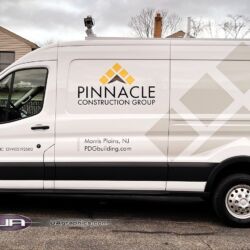 UA graphics, 3M wrap, van graphics, fleet lettering, vinyl wrap, truck signs, commercial vehicle advertising, morris county nj, kenvil new jersey, NJ truck lettering